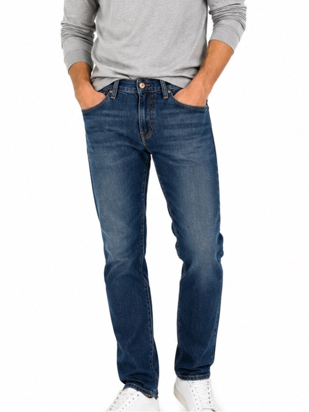Tommy Hilfiger Men’s 31x30 Denim Jeans Straight Leg Medium Wash Mid Rise